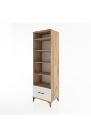 Hyperion Dolap 5 Raflı Tek Çekmeceli 60x44x195 - S59M024V7B