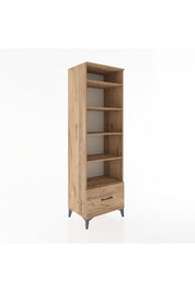 Hyperion Dolap 5 Raflı Tek Çekmeceli 60x44x195 - S59M024V9B
