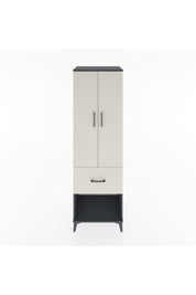 Hyperion Dolap 2 Raflı Tek Çekmeceli Tek Askılı 60x44x195 - S59M025V4B