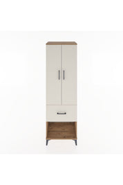 Hyperion Dolap 2 Raflı Tek Çekmeceli Tek Askılı 60x44x195 - S59M025V7B