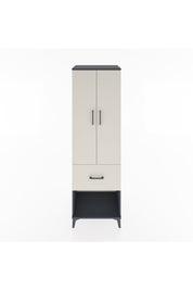 Hyperion Dolap 4 Raflı Tek Çekmeceli 2 Kapaklı 60x44x195 - S59M026V4B