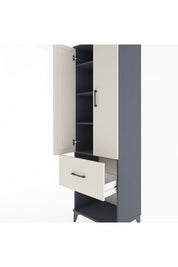 Hyperion Dolap 4 Raflı Tek Çekmeceli 2 Kapaklı 60x44x195 - S59M026V4B