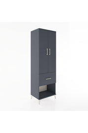 Hyperion Dolap 4 Raflı Tek Çekmeceli 2 Kapaklı 60x44x195 - S59M026V5B