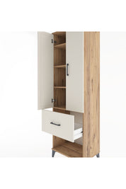 Hyperion Dolap 4 Raflı Tek Çekmeceli 2 Kapaklı 60x44x195 - S59M026V7B