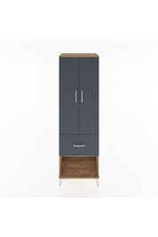 Hyperion Dolap 4 Raflı Tek Çekmeceli 2 Kapaklı 60x44x195 - S59M026V8B