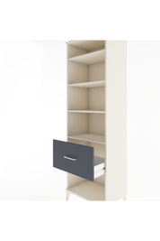 Hyperion Dolap 4 Raflı Tek Çekmeceli 60x44x195 - S59M027V2B