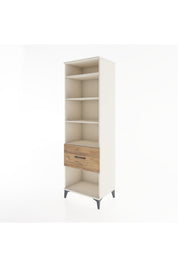 Hyperion Dolap 4 Raflı Tek Çekmeceli 60x44x195 - S59M027V3B