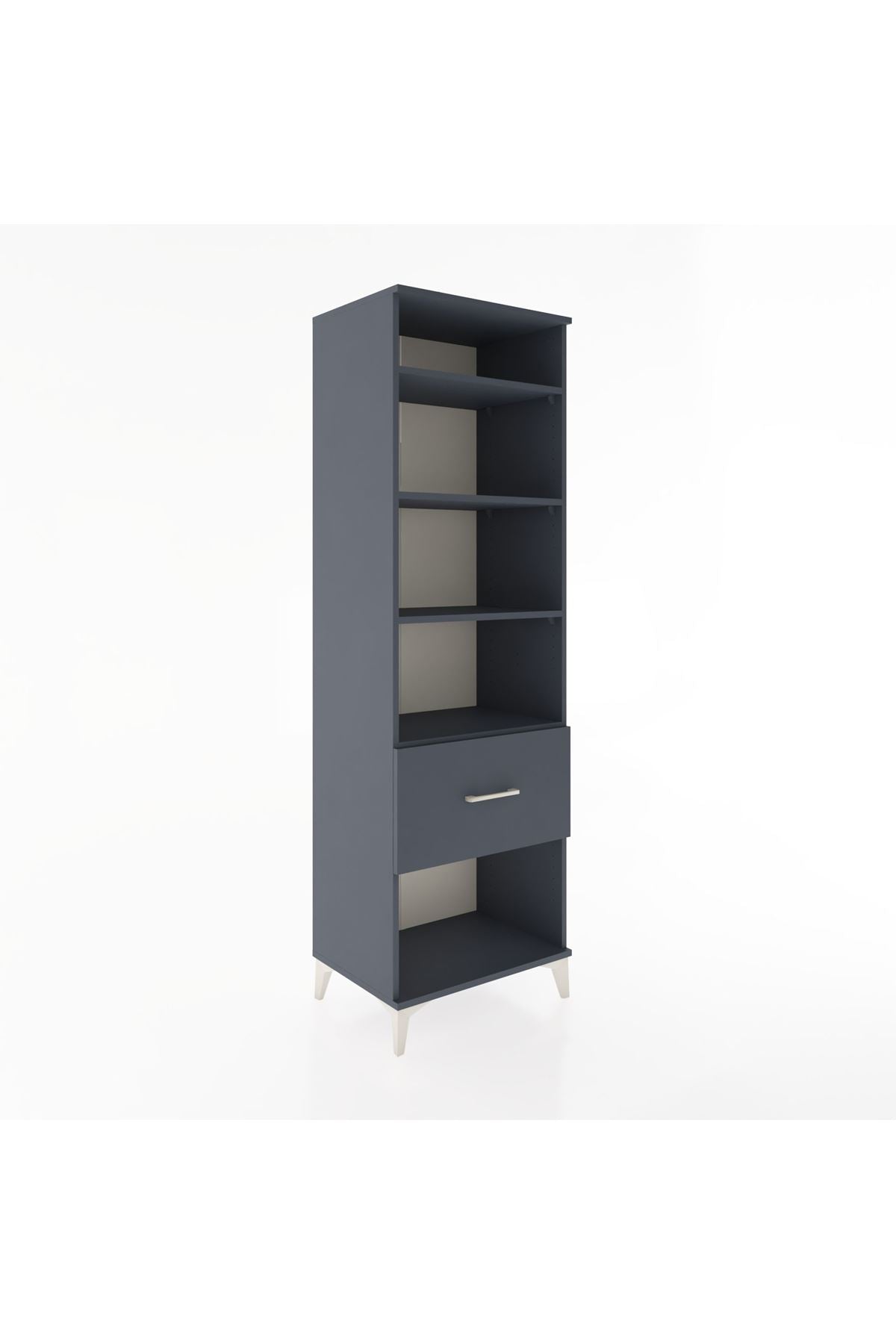 Hyperion Dolap 4 Raflı Tek Çekmeceli 60x44x195 - S59M027V5B