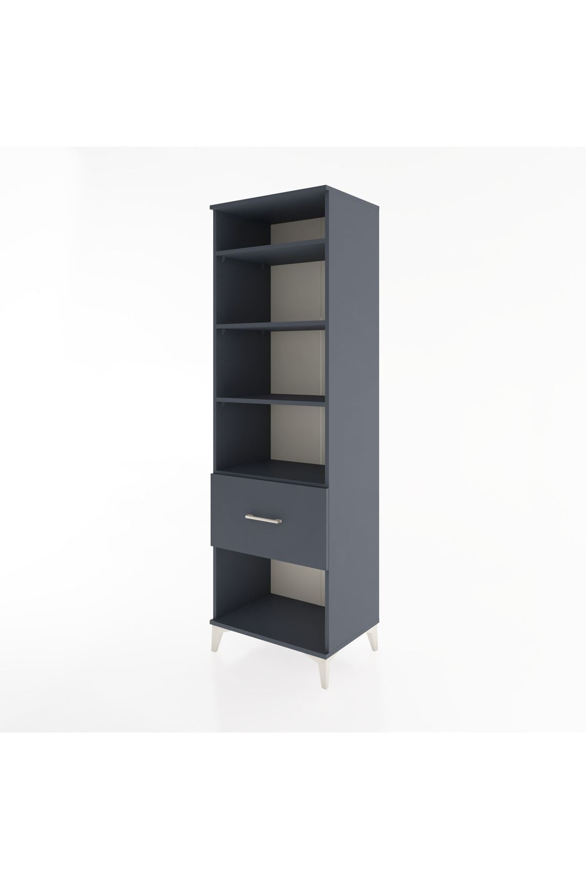 Hyperion Dolap 4 Raflı Tek Çekmeceli 60x44x195 - S59M027V5B