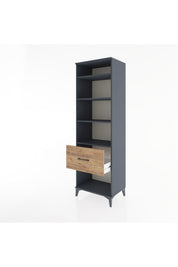 Hyperion Dolap 4 Raflı Tek Çekmeceli 60x44x195 - S59M027V6B