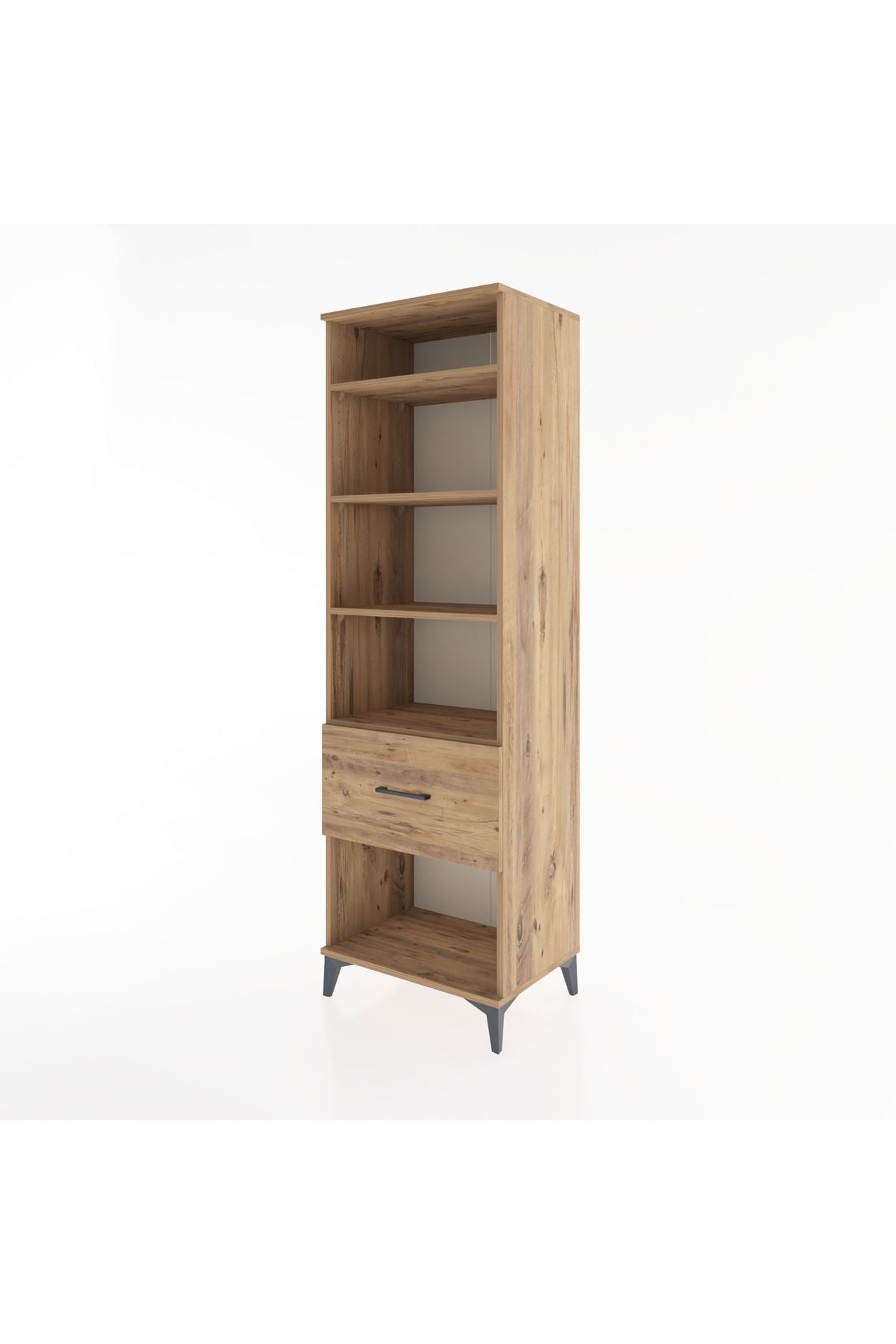 Hyperion Dolap 4 Raflı Tek Çekmeceli 60x44x195 - S59M027V9B