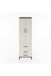 Hyperion Dolap 2 Raflı 3 Çekmeceli Tek Askılı 60x44x195 - S59M028V4B