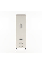 Hyperion Dolap 4 Raflı 3 Çekmeceli 2 Kapaklı 60x44x195 - S59M029V1B