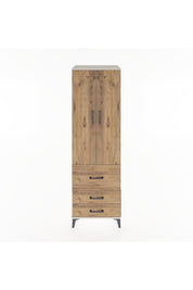 Hyperion Dolap 4 Raflı 3 Çekmeceli 2 Kapaklı 60x44x195 - S59M029V3B