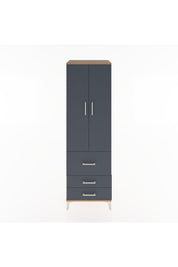 Hyperion Dolap 4 Raflı 3 Çekmeceli 2 Kapaklı 60x44x195 - S59M029V8B