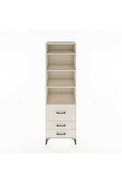 Hyperion Dolap 4 Raflı 3 Çekmeceli 60x44x195 - S59M030V1B