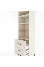 Hyperion Dolap 4 Raflı 3 Çekmeceli 60x44x195 - S59M030V1B