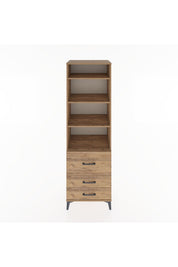 Hyperion Dolap 4 Raflı 3 Çekmeceli 60x44x195 - S59M030V9B