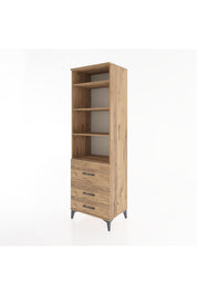 Hyperion Dolap 4 Raflı 3 Çekmeceli 60x44x195 - S59M030V9B