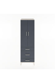 Hyperion Dolap 2 Raflı 3 Çekmeceli Tek Askılı 60x44x195 - S59M031V2B