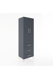 Hyperion Dolap 2 Raflı 3 Çekmeceli Tek Askılı 60x44x195 - S59M031V5B