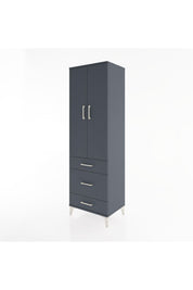 Hyperion Dolap 2 Raflı 3 Çekmeceli Tek Askılı 60x44x195 - S59M031V5B