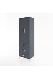 Hyperion Dolap 4 Raflı 3 Çekmeceli 2 Kapaklı 60x44x195 - S59M032V5B