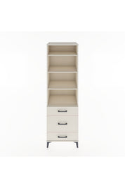 Hyperion Dolap 4 Raflı 3 Çekmeceli 60x44x195 - S59M033V1B