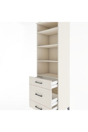 Hyperion Dolap 4 Raflı 3 Çekmeceli 60x44x195 - S59M033V1B