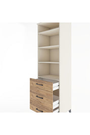 Hyperion Dolap 4 Raflı 3 Çekmeceli 60x44x195 - S59M033V3B