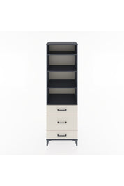 Hyperion Dolap 4 Raflı 3 Çekmeceli 60x44x195 - S59M033V4B
