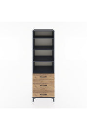 Hyperion Dolap 4 Raflı 3 Çekmeceli 60x44x195 - S59M033V6B