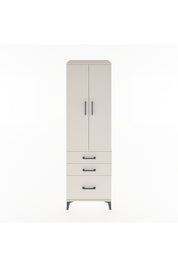 Hyperion Dolap 4 Raflı 3 Çekmeceli 2 Kapaklı 60x44x195 - S59M034V1B