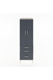 Hyperion Dolap 4 Raflı 3 Çekmeceli 2 Kapaklı 60x44x195 - S59M034V2B