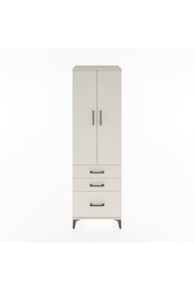 Hyperion Dolap 2 Raflı 3 Çekmeceli Tek Askılı 60x44x195 - S59M035V1B