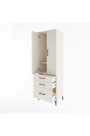 Hyperion Dolap 2 Raflı 3 Çekmeceli Tek Askılı 60x44x195 - S59M035V1B