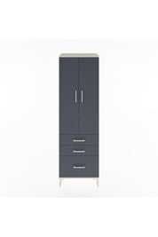 Hyperion Dolap 2 Raflı 3 Çekmeceli Tek Askılı 60x44x195 - S59M035V2B