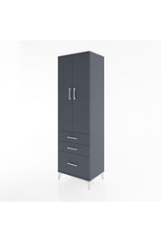 Hyperion Dolap 2 Raflı 3 Çekmeceli Tek Askılı 60x44x195 - S59M035V5B