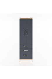 Hyperion Dolap 2 Raflı 3 Çekmeceli Tek Askılı 60x44x195 - S59M035V8B