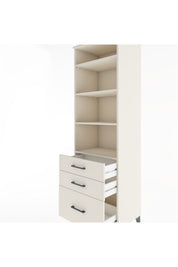 Hyperion Dolap 4 Raflı 3 Çekmeceli 60x44x195 - S59M036V1B