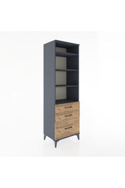 Hyperion Dolap 4 Raflı 3 Çekmeceli 60x44x195 - S59M036V6B