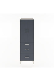 Hyperion Dolap Tek Raflı 3 Çekmeceli Tek Askılı 60x44x195 - S59M037V2B