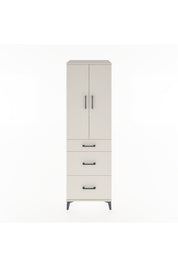 Hyperion Dolap 3 Raflı 3 Çekmeceli 2 Kapaklı 60x44x195 - S59M038V1B