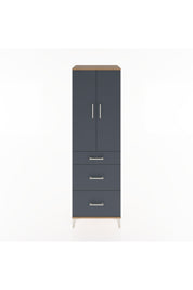 Hyperion Dolap 3 Raflı 3 Çekmeceli 2 Kapaklı 60x44x195 - S59M038V8B