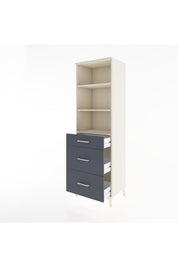 Hyperion Dolap 3 Raflı 3 Çekmeceli 60x44x195 - S59M039V2B