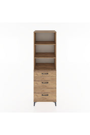 Hyperion Dolap 3 Raflı 3 Çekmeceli 60x44x195 - S59M039V9B