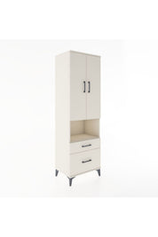 Hyperion Dolap 2 Raflı 2 Çekmeceli Tek Askılı 60x44x195 - S59M040V1B
