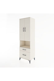 Hyperion Dolap 2 Raflı 2 Çekmeceli Tek Askılı 60x44x195 - S59M040V1B