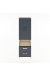Hyperion Dolap 2 Raflı 2 Çekmeceli Tek Askılı 60x44x195 - S59M040V2B