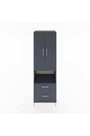 Hyperion Dolap 2 Raflı 2 Çekmeceli Tek Askılı 60x44x195 - S59M040V5B